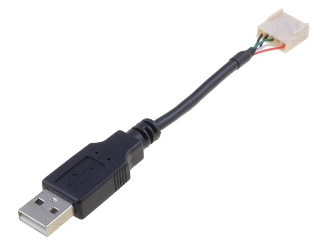 Verloopstuk: kabel-adapter; USB-A-stekker,stekker 5pin; USB 2.0 Verloopstuk: kabel-adapter; USB-A-stekker,stekker 5pin; USB 2.0